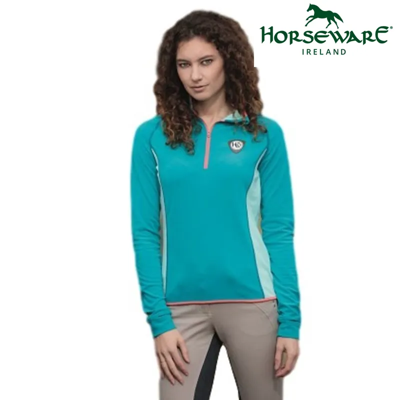 Horseware Fiona Half Zip Fleece - Enamel Blue
